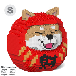 Shiba Daruma Doll